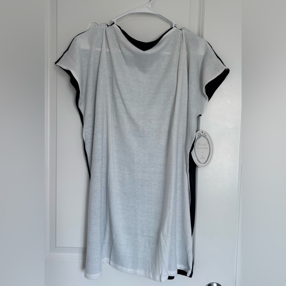 Avon Dual-Sided Elegant Top. Women size S. NWT